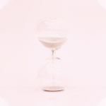 Reloj de arena decorativo