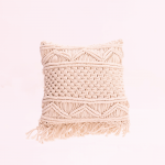 Cojin decorativo blanco