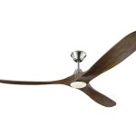 MAVERICK 70 LED - ACERO CEPILLADO W NOGAL OSCURO BL