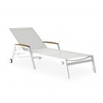 AMELIA SUNLOUNGER WITH EXT WHEELS
