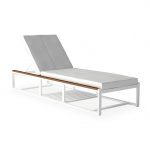 DAYTONA SUNLOUNGER WITH INT WHEELS