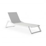 NUBES SUNLOUNGER WITH INT WHEELS