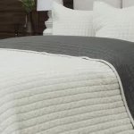 VINTAGE CHENILLE  STONEWASHED QUILT SET